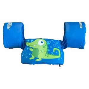 Stearns Puddle Jumper Kids Swim Vest with Alligator Design, blue